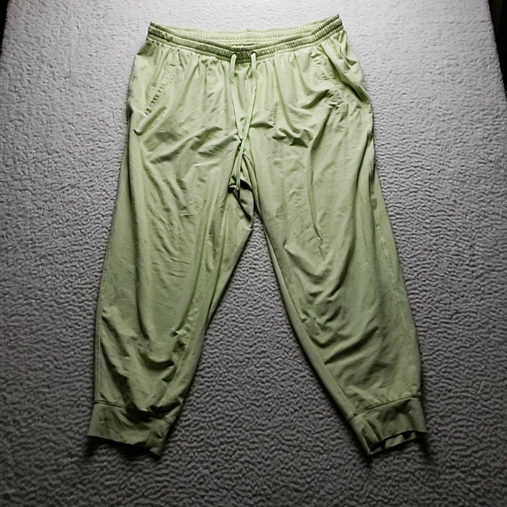 Old Navy Active Jogger Pants Womens 2X Plus Green Breathe On Drawstring Waist